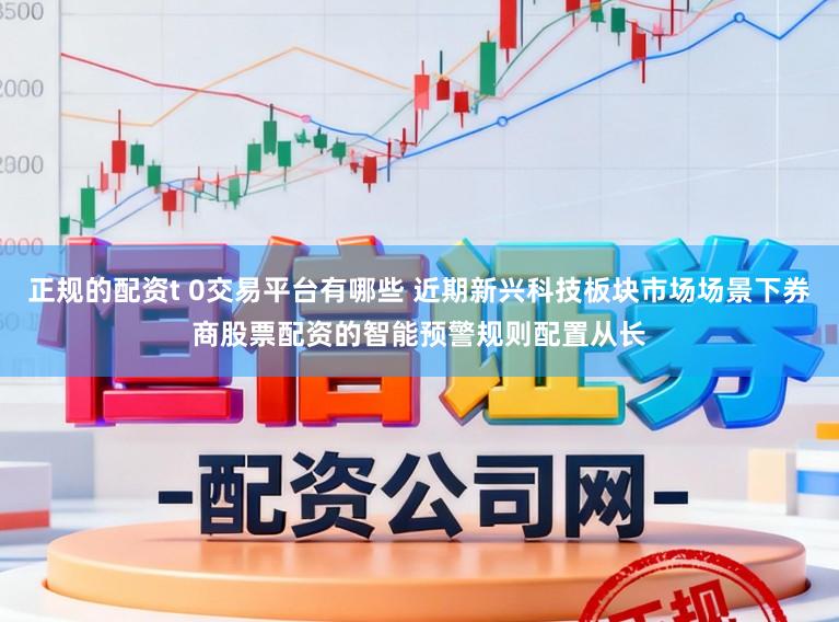 正规的配资t 0交易平台有哪些 近期新兴科技板块市场场景下券商股票配资的智能预警规则配置从长