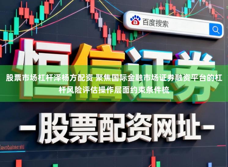 股票市场杠杆泽杨方配资 聚焦国际金融市场证券融资平台的杠杆风险评估操作层面约束条件梳