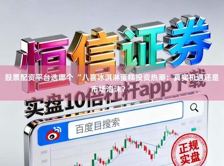 股票配资平台选哪个 “八喜冰淇淋蛋糕投资热潮:真实机遇还是市场泡沫?”